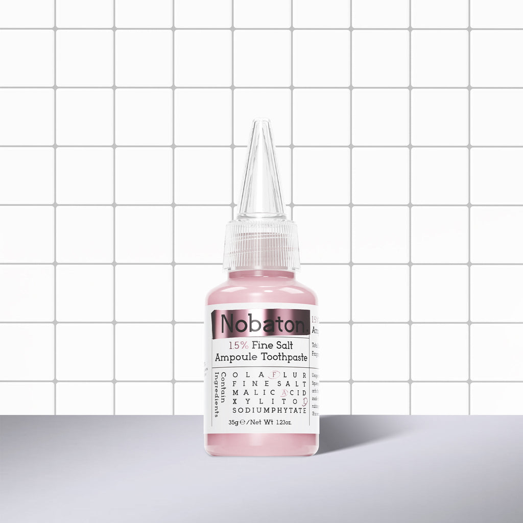 Nobaton. 1.5%Fine Salt Ampoule Toothpaste（35g/1.23 oz ×3）