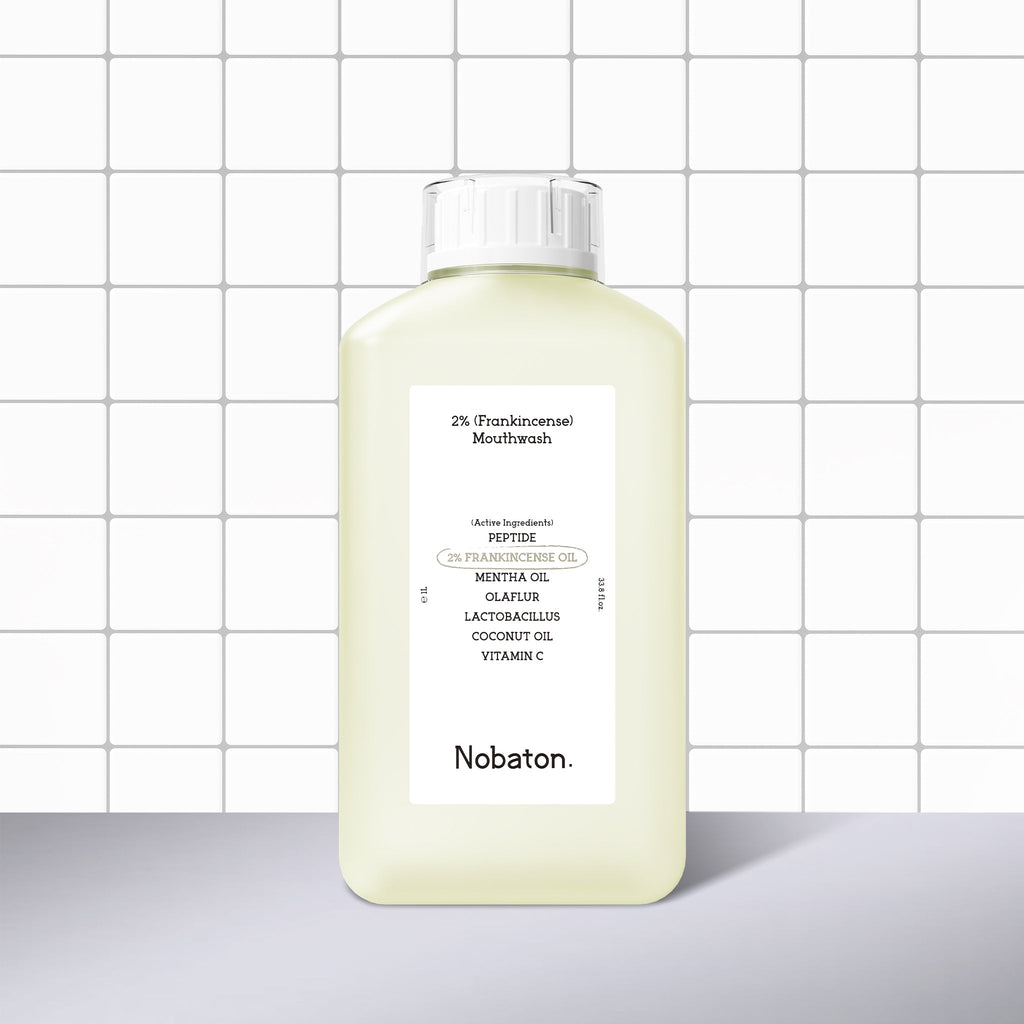 Nobaton. 2% Frankincense Mouthwash（（1L/33.8 fl.oz）