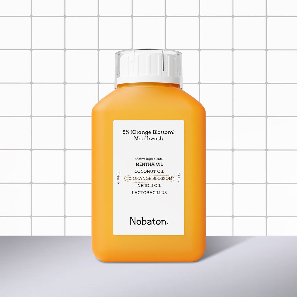 Nobaton. 5% Orange Blossom Mouthwash