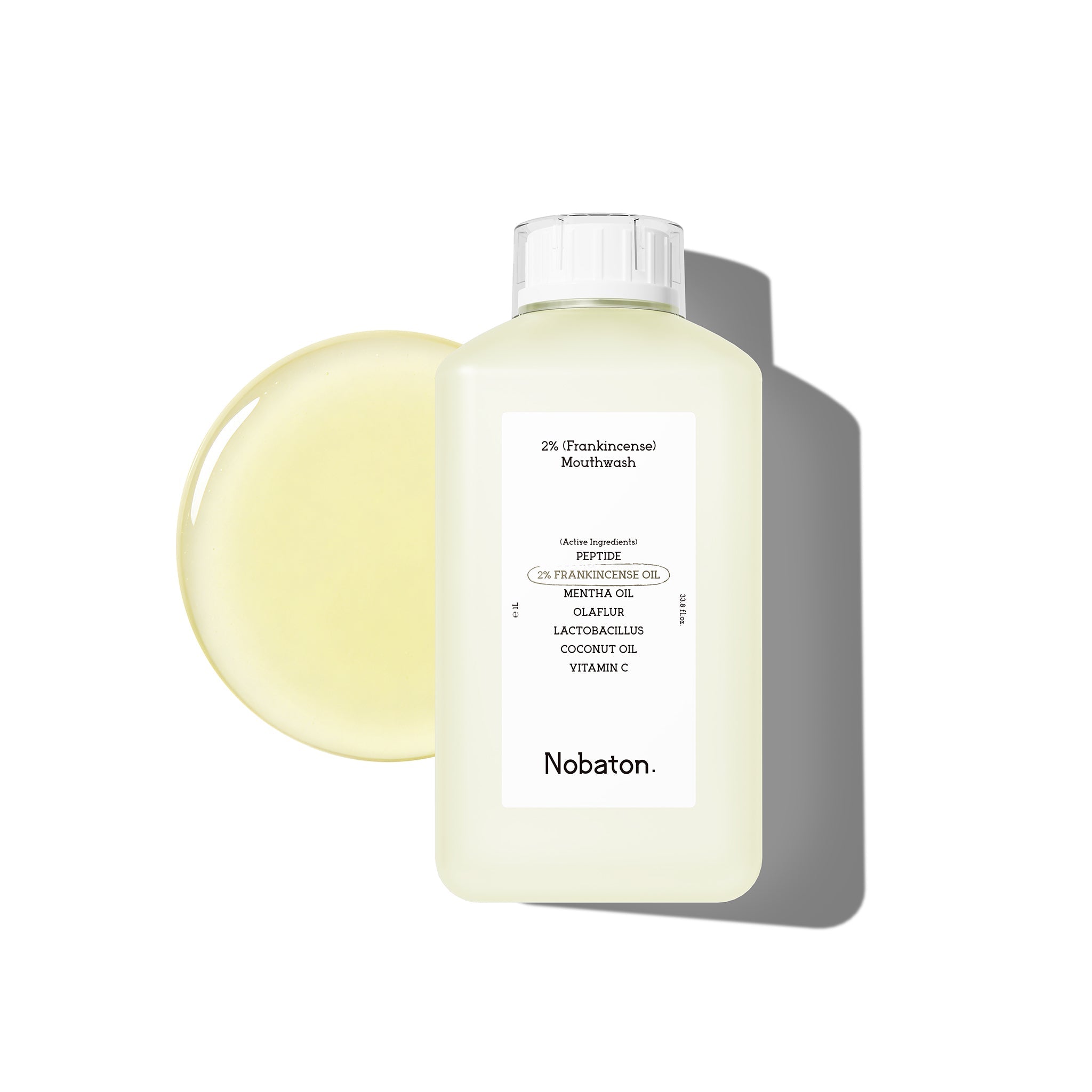 Nobaton. 2% Frankincense Mouthwash（（1L/33.8 fl.oz）