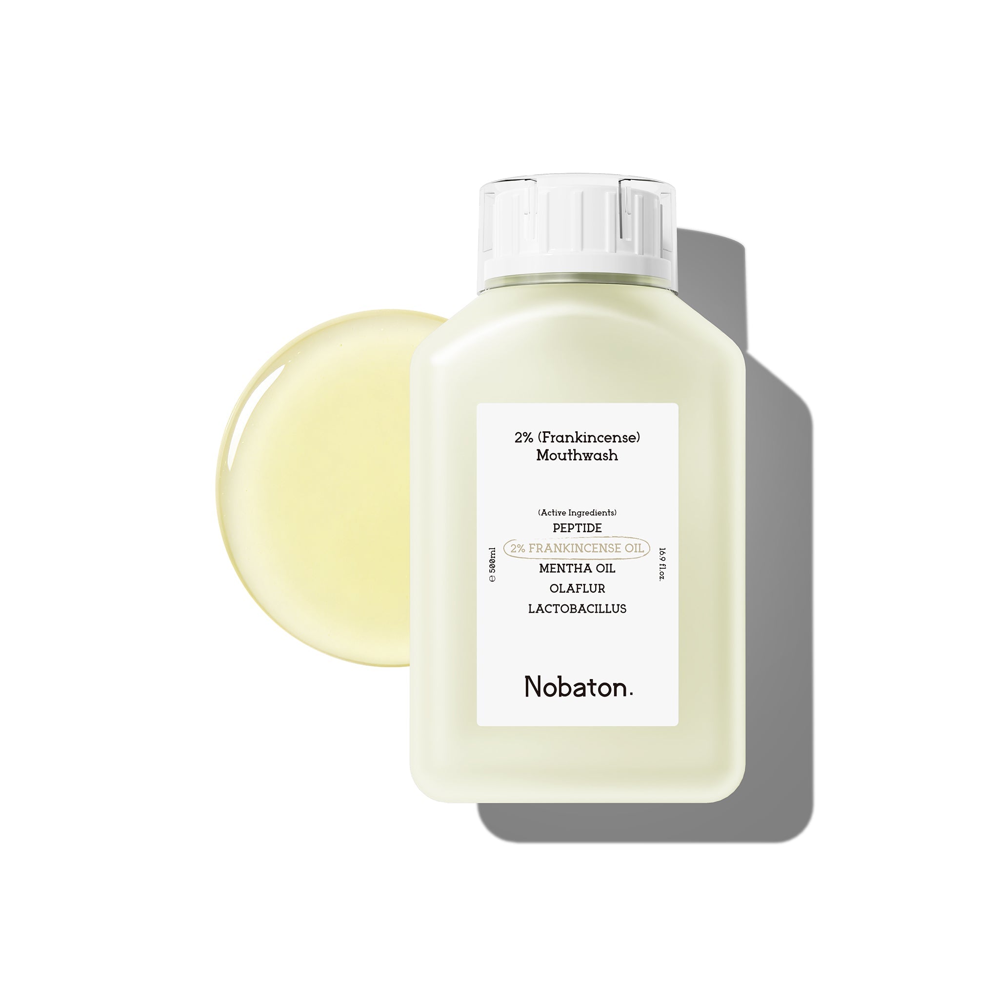 Nobaton. 2% Frankincense Mouthwash（500ml/16.9 fl oz）