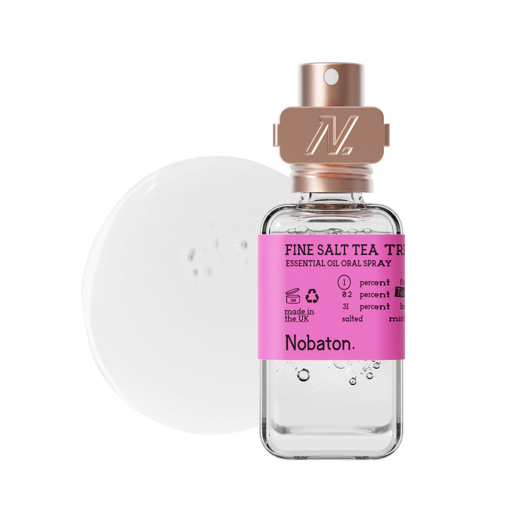 Nobaton. Fine Salt Tea Tree Essential Oil Oral Spray