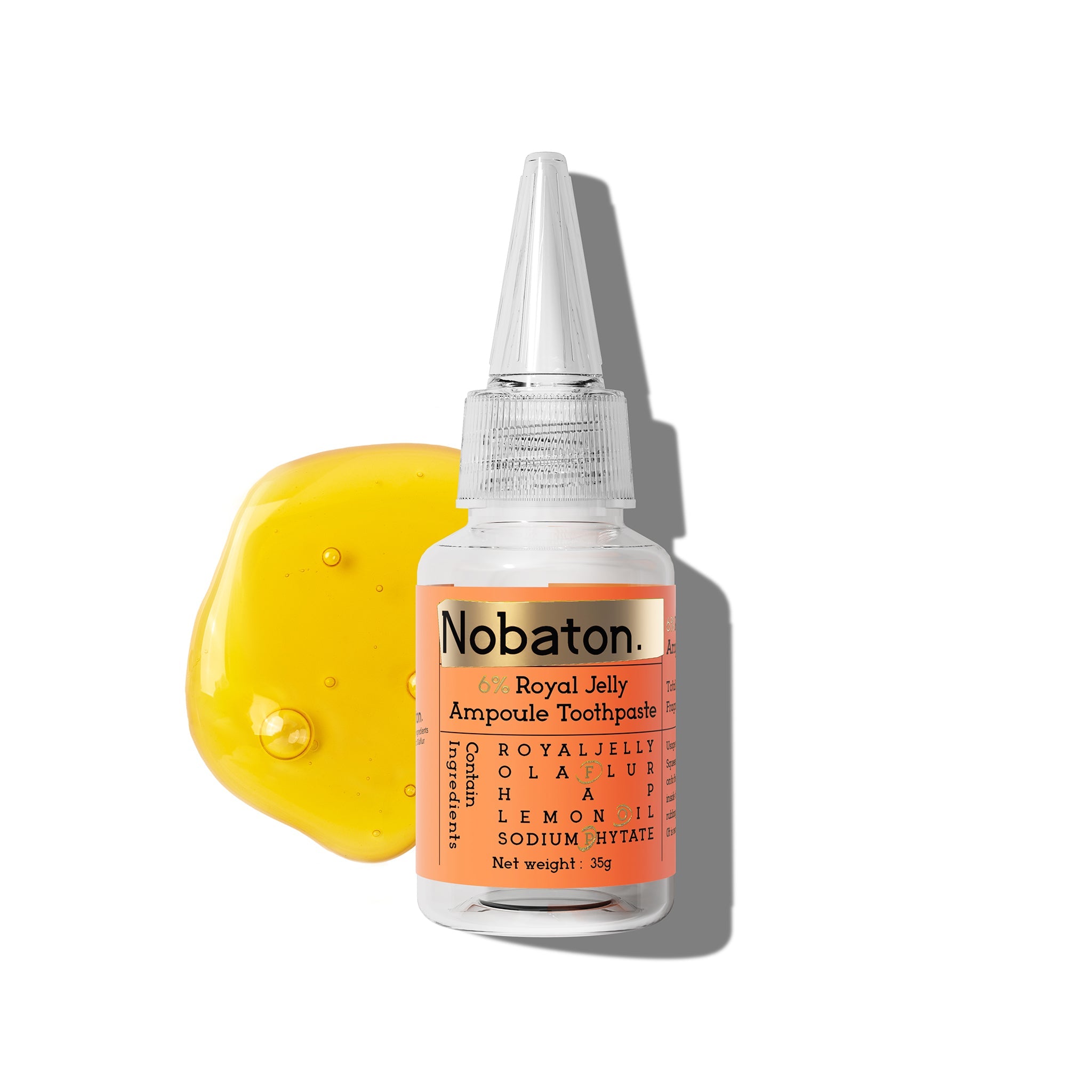 Nobaton. 6% Royal Jelly Ampoule Toothpaste