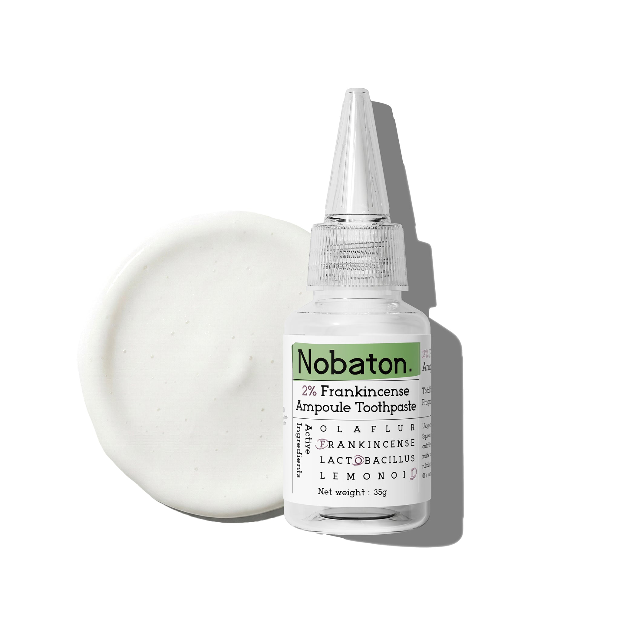 Nobaton. 2% Frankincense Fresh Toothpaste