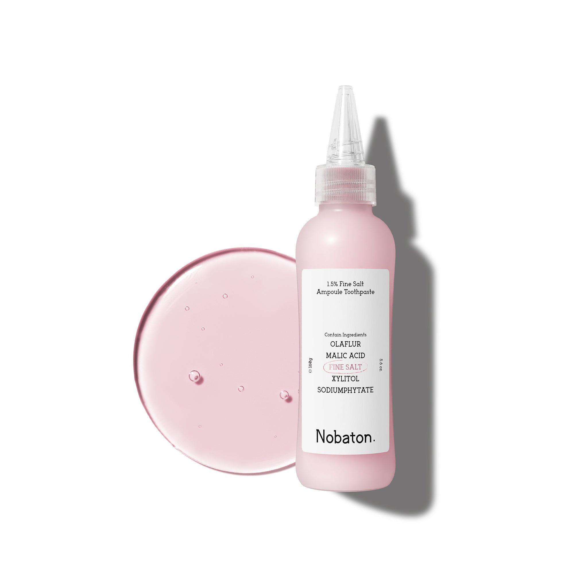 Nobaton. 1.5%Fine Salt Ampoule Toothpaste（160g/5.6 oz）