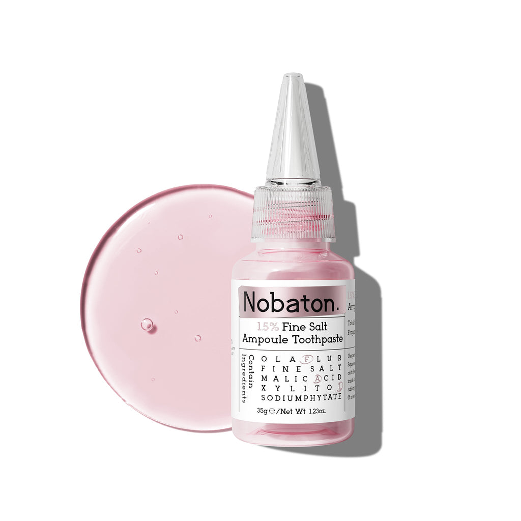 Nobaton. 1.5%Fine Salt Ampoule Toothpaste（35g/1.23 oz ×3）