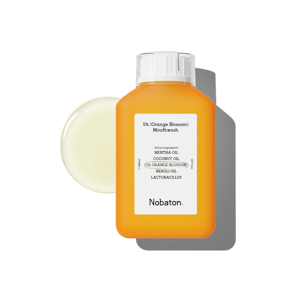 Nobaton. 5% Orange Blossom Mouthwash
