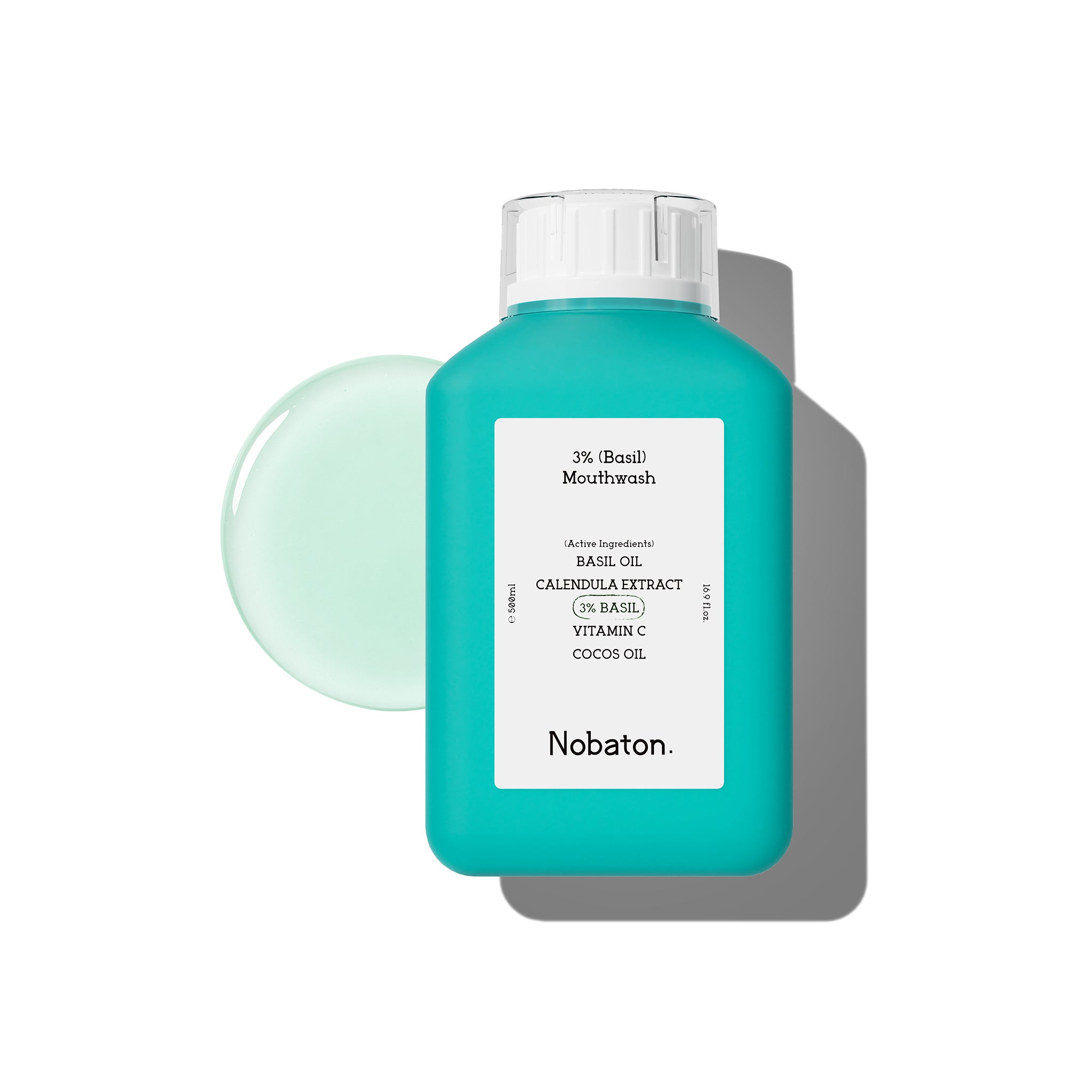 Nobaton. 3% Basil Mouthwash