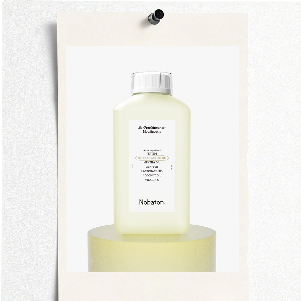 Nobaton. 2% Frankincense Mouthwash（（1L/33.8 fl.oz）