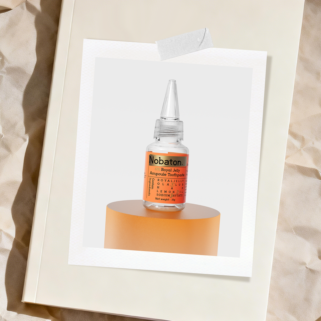 Nobaton. 6% Royal Jelly Ampoule Toothpaste