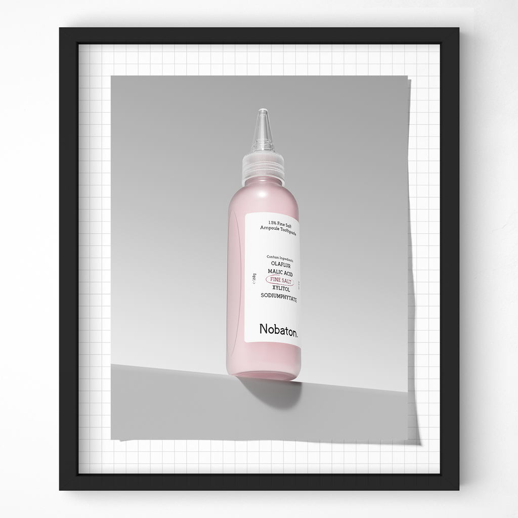 Nobaton. 1.5%Fine Salt Ampoule Toothpaste（160g/5.6 oz）