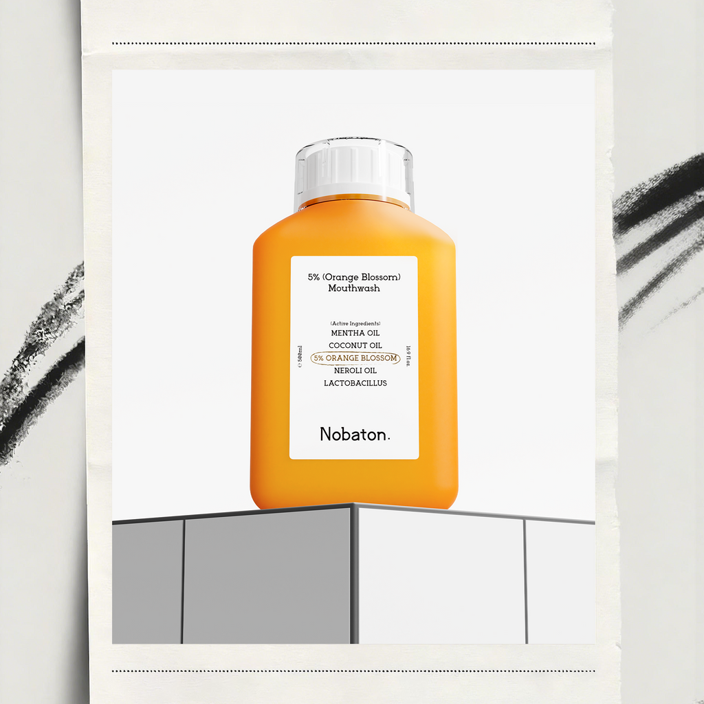 Nobaton. 5% Orange Blossom Mouthwash