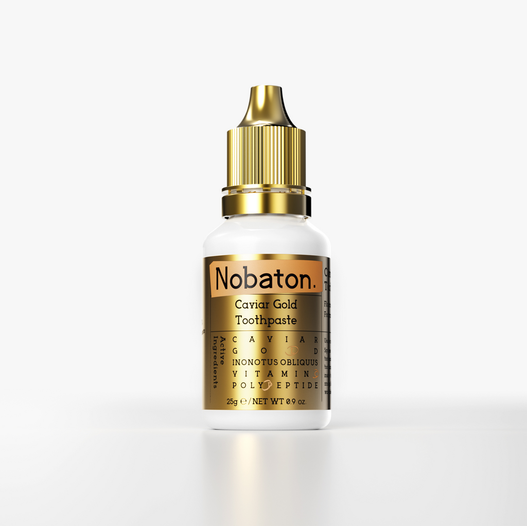 Nobaton. Gold toothpaste gift set