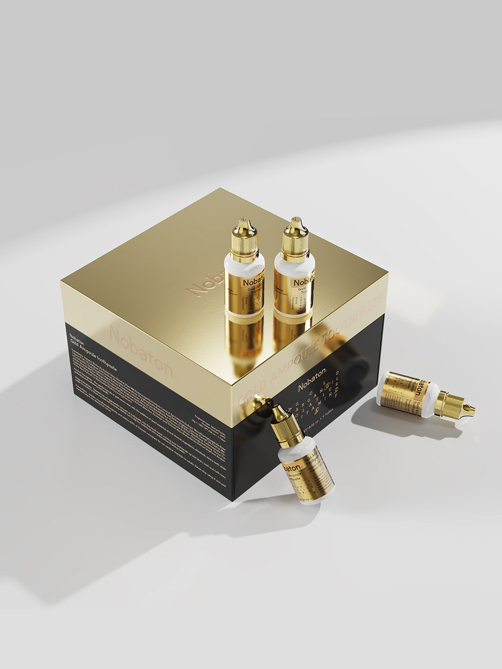 Nobaton. Gold toothpaste gift set