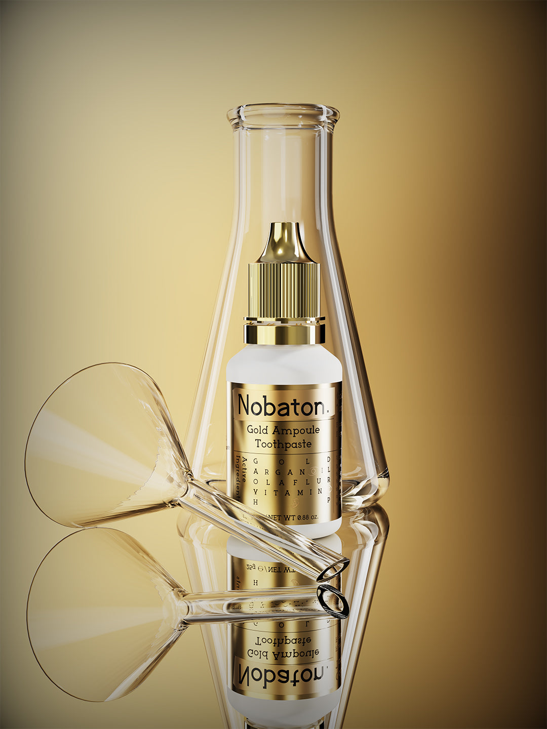 Nobaton. Gold toothpaste gift set