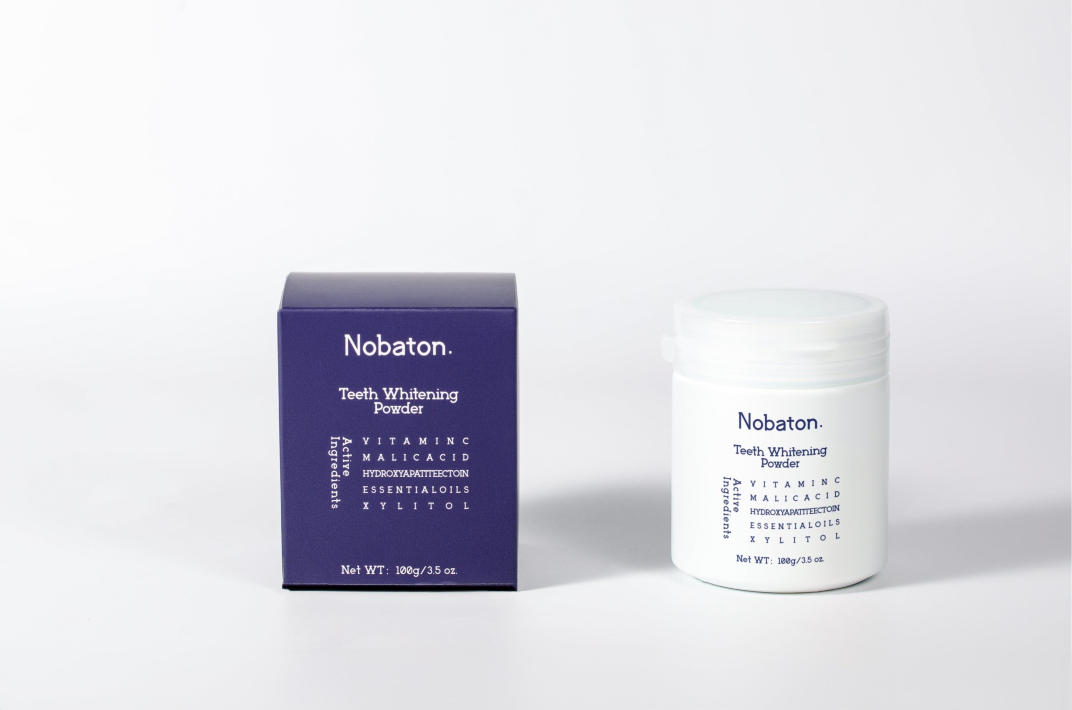 Nobaton. Teeth whitening powder