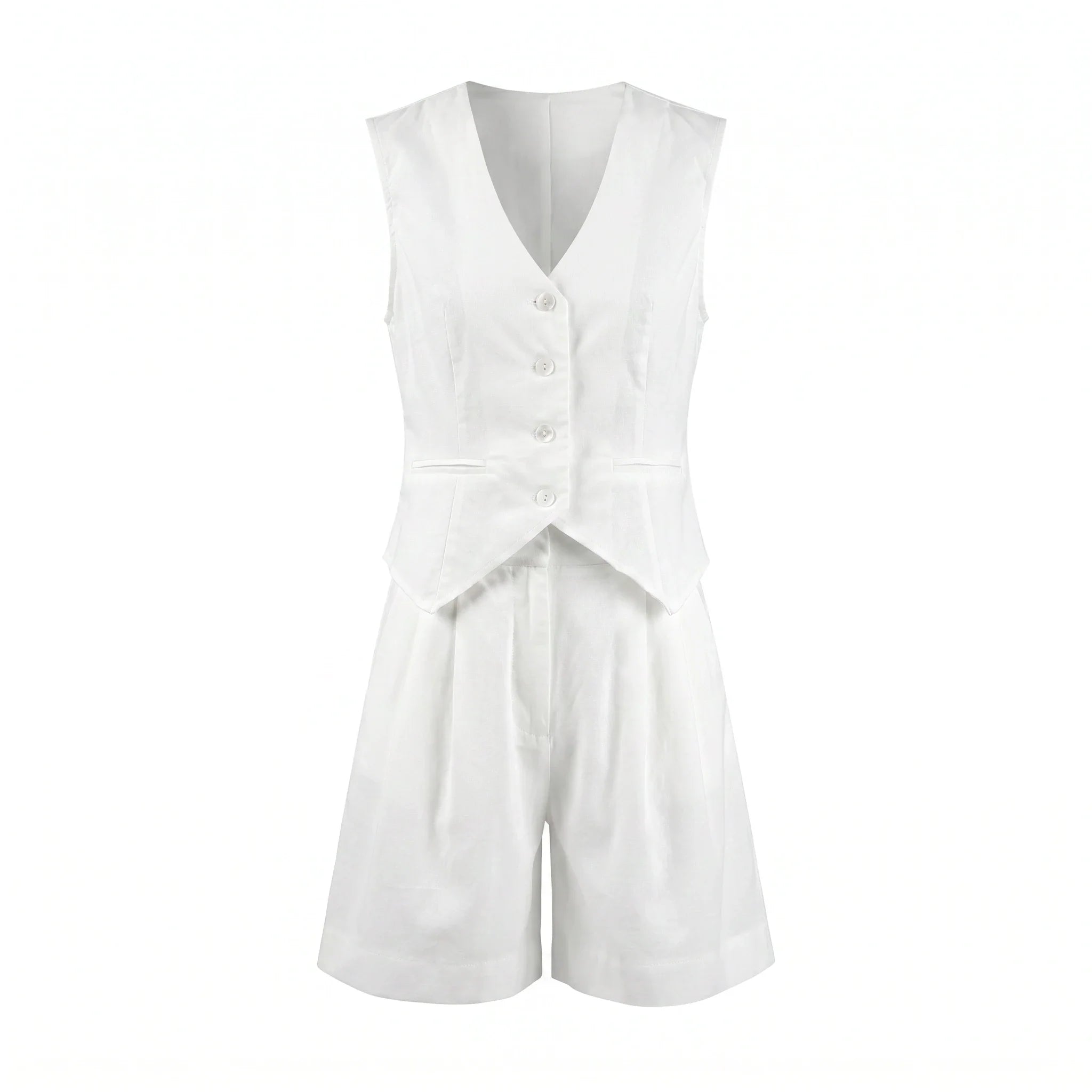 White Puff Sleeve Mini Dress WHD0606024