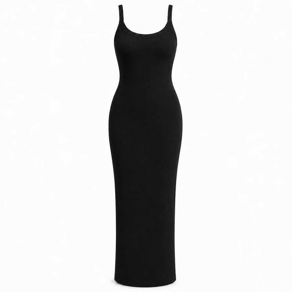 Ribbed Bodycon Maxi Dress WHD0606054