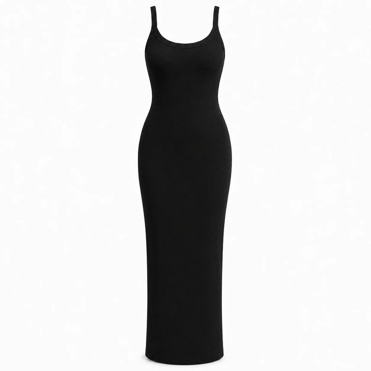 Ribbed Bodycon Maxi Dress WHD0606054