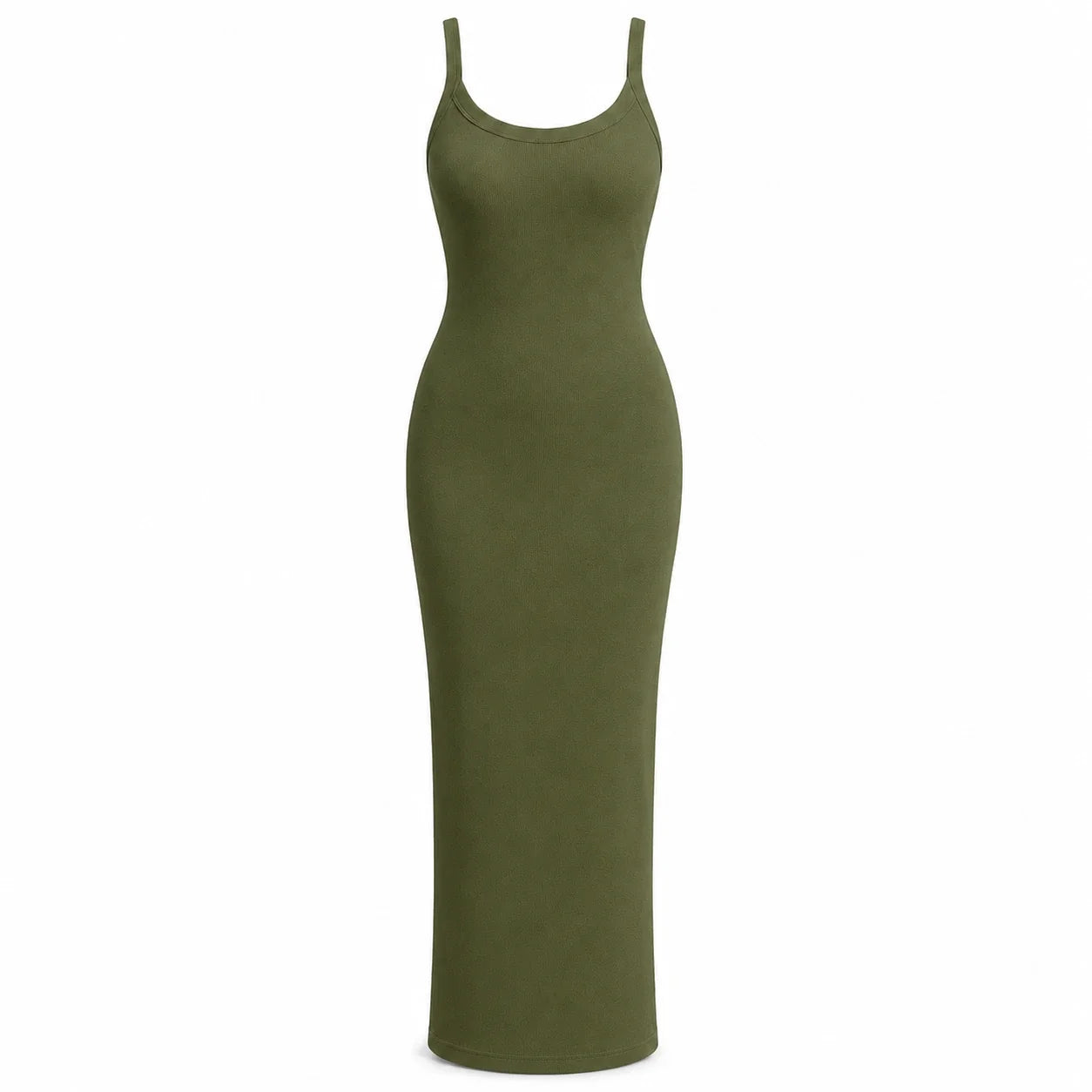 Ribbed Bodycon Maxi Dress WHD0606054