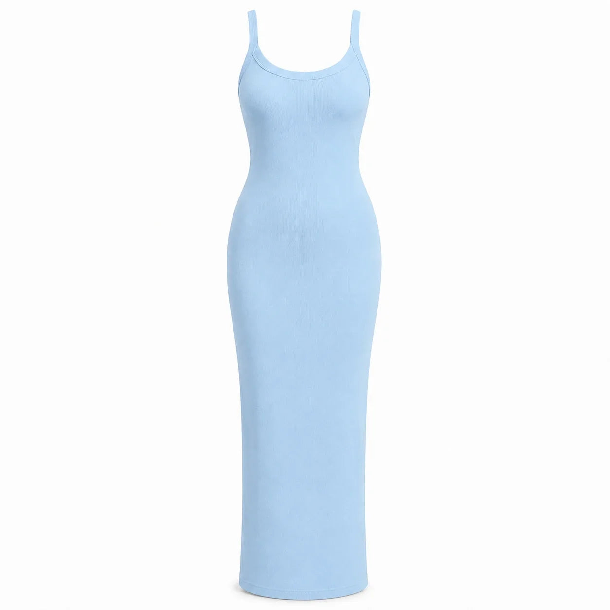 Ribbed Bodycon Maxi Dress WHD0606054