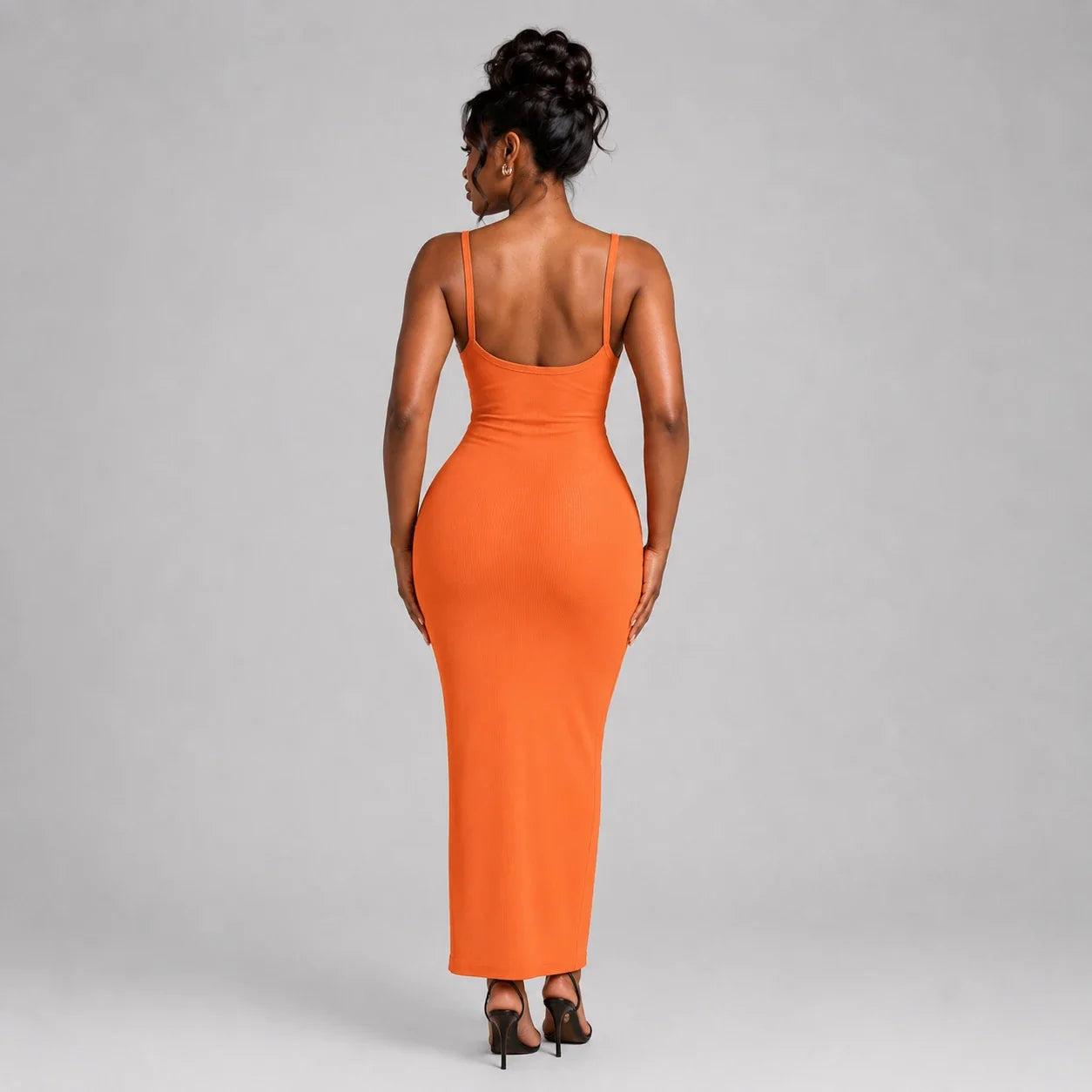 Ribbed Bodycon Maxi Dress WHD0606054