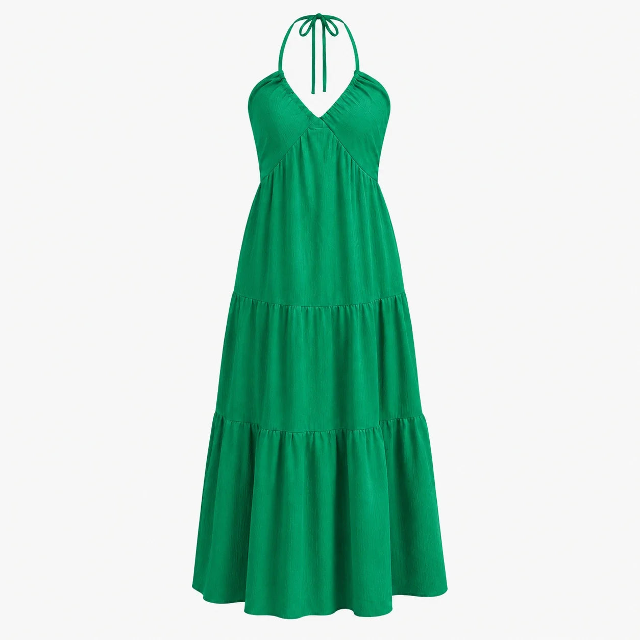 Halter Tie-Back Maxi Dress WHD0606064