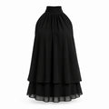 Halter Mini Shift Dress WHD0606071
