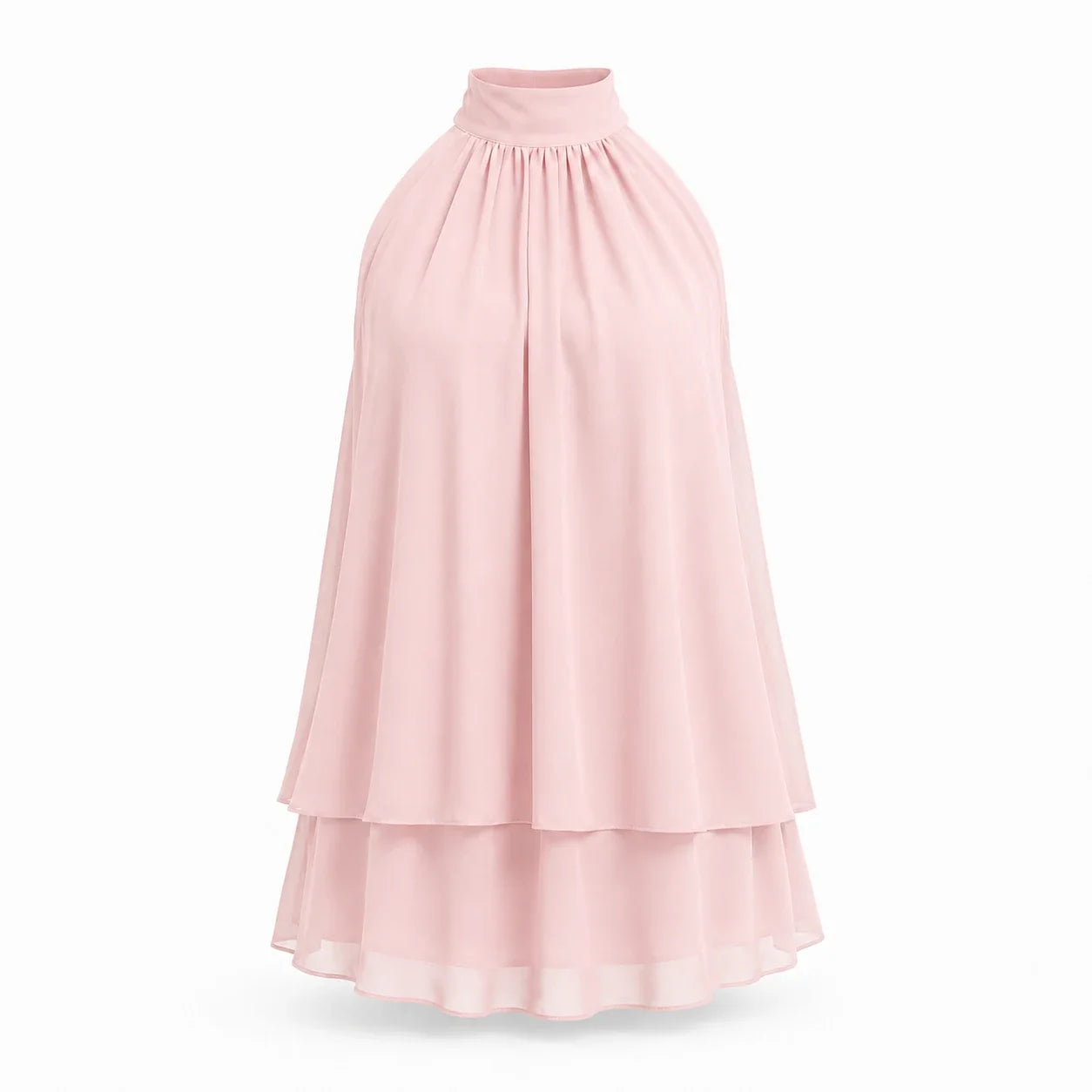 Halter Mini Shift Dress WHD0606071