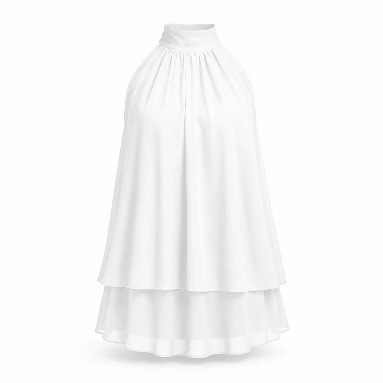 Halter Mini Shift Dress WHD0606071