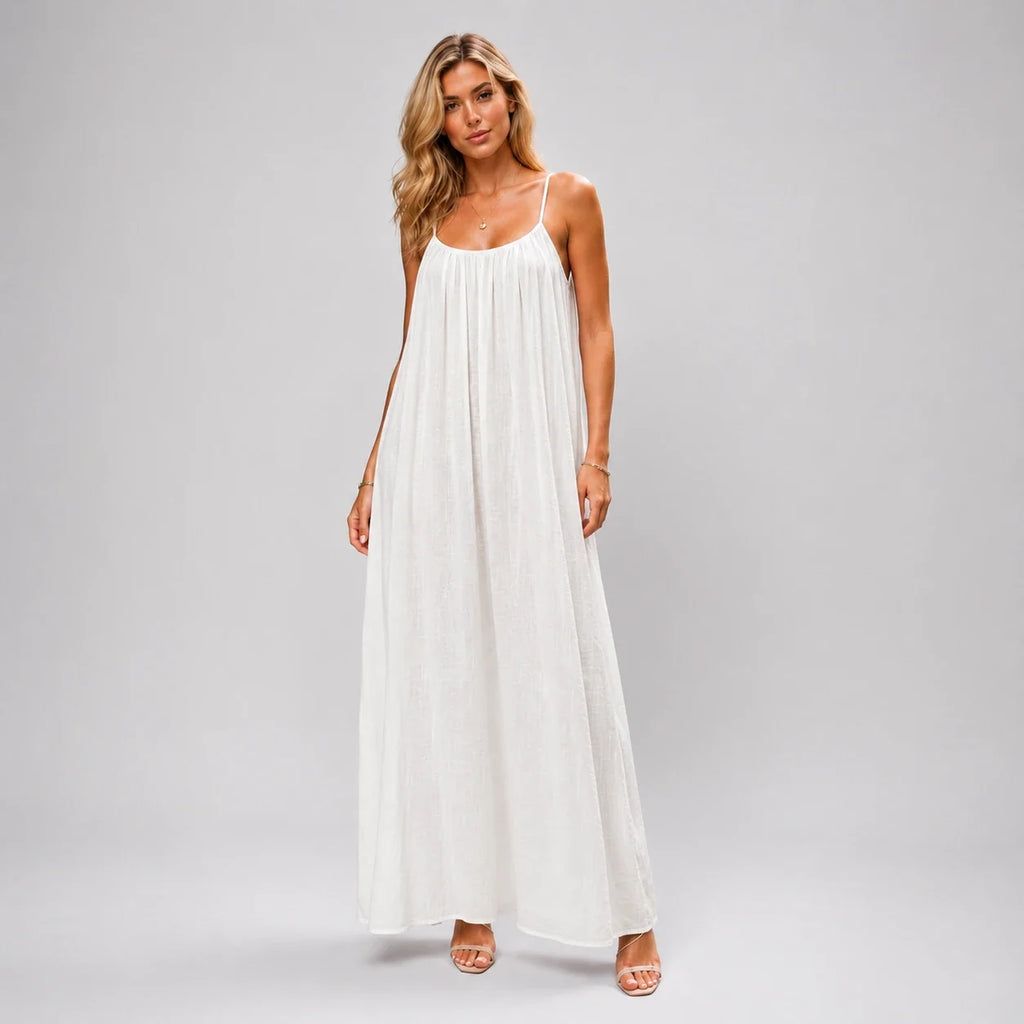 Open Back Resort Maxi Dress WHD0606073