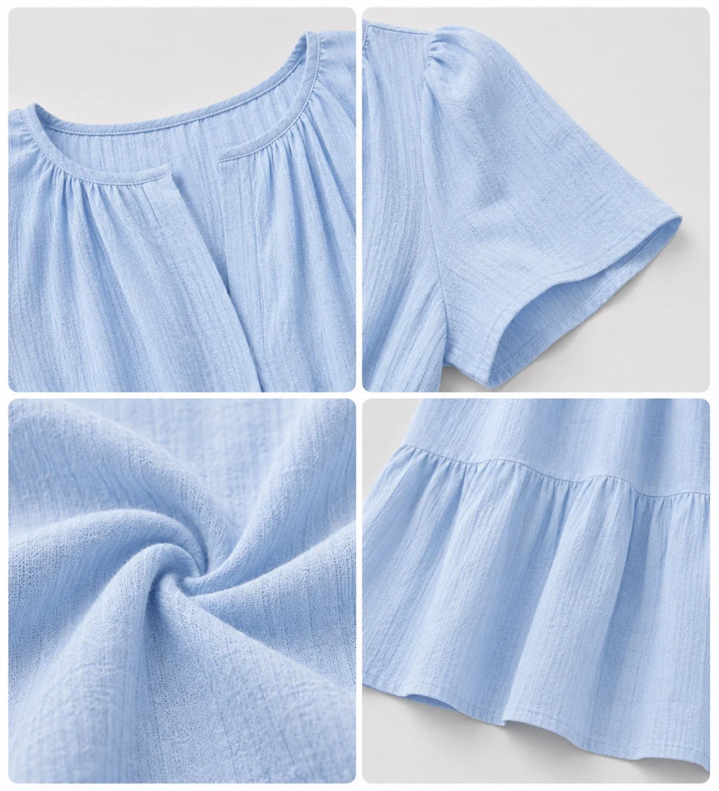 Tiered Smocked Midi Dress WHD0606082