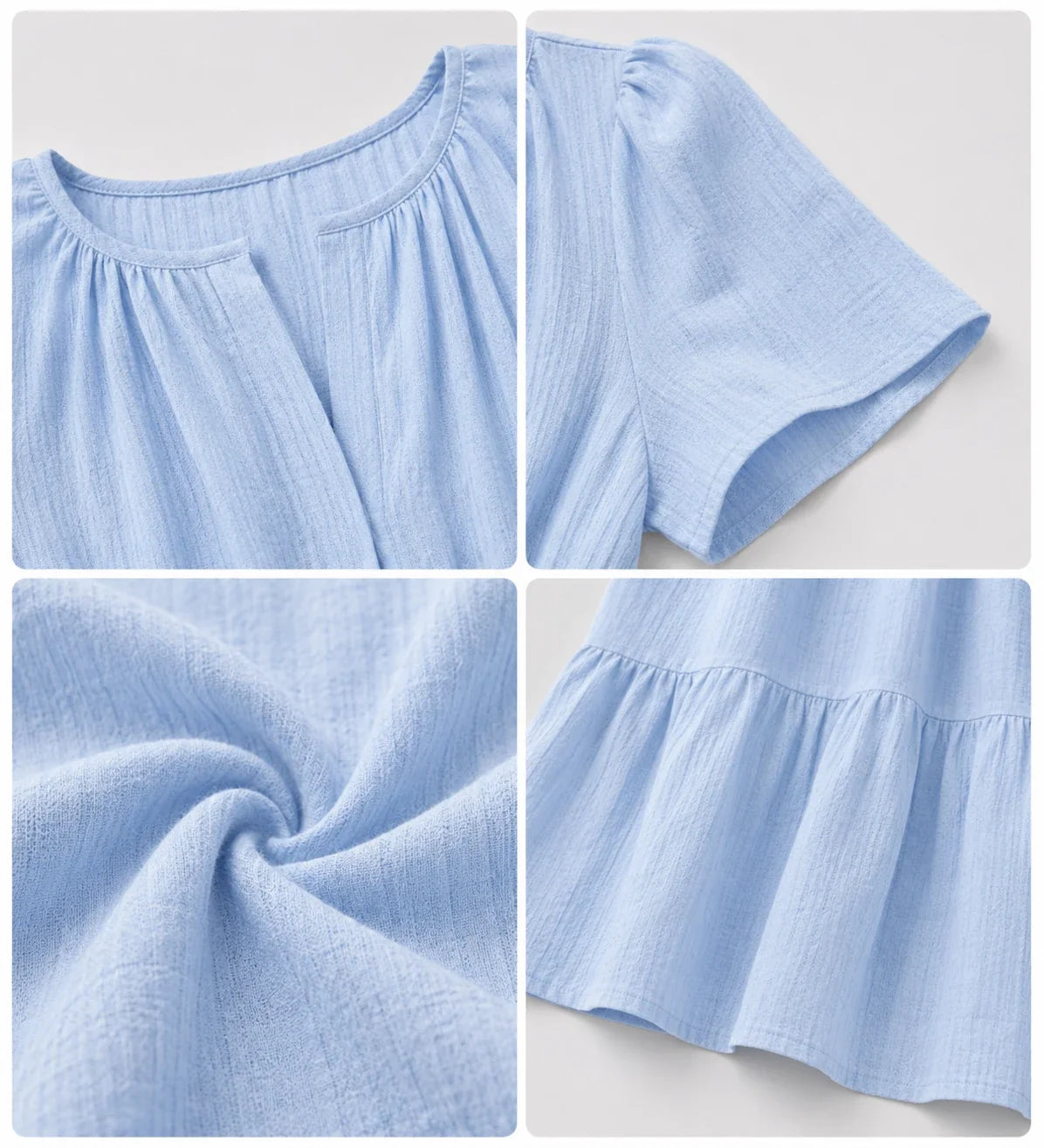Tiered Smocked Midi Dress WHD0606082