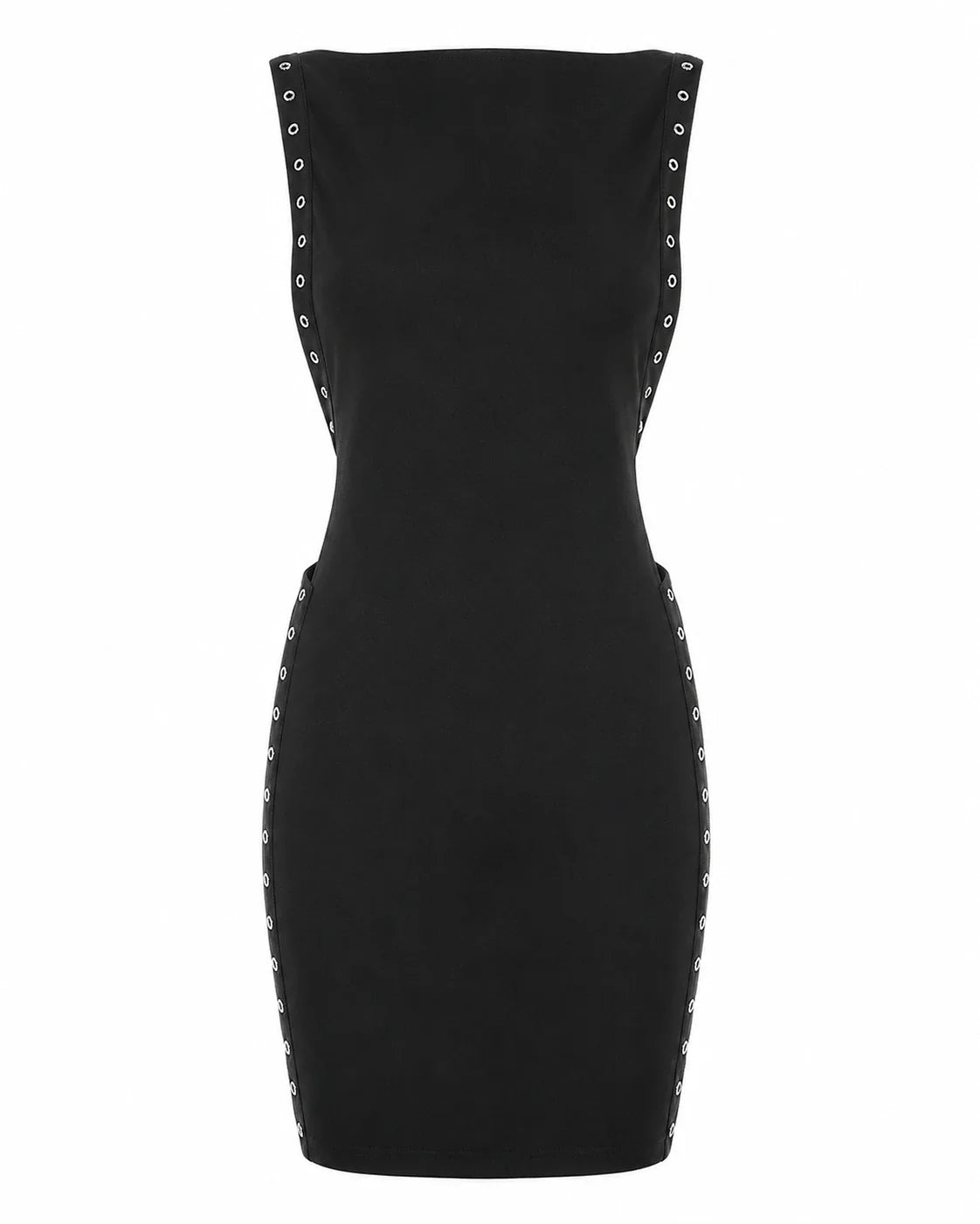 Studded Cutout Mini Dress WHD0606092