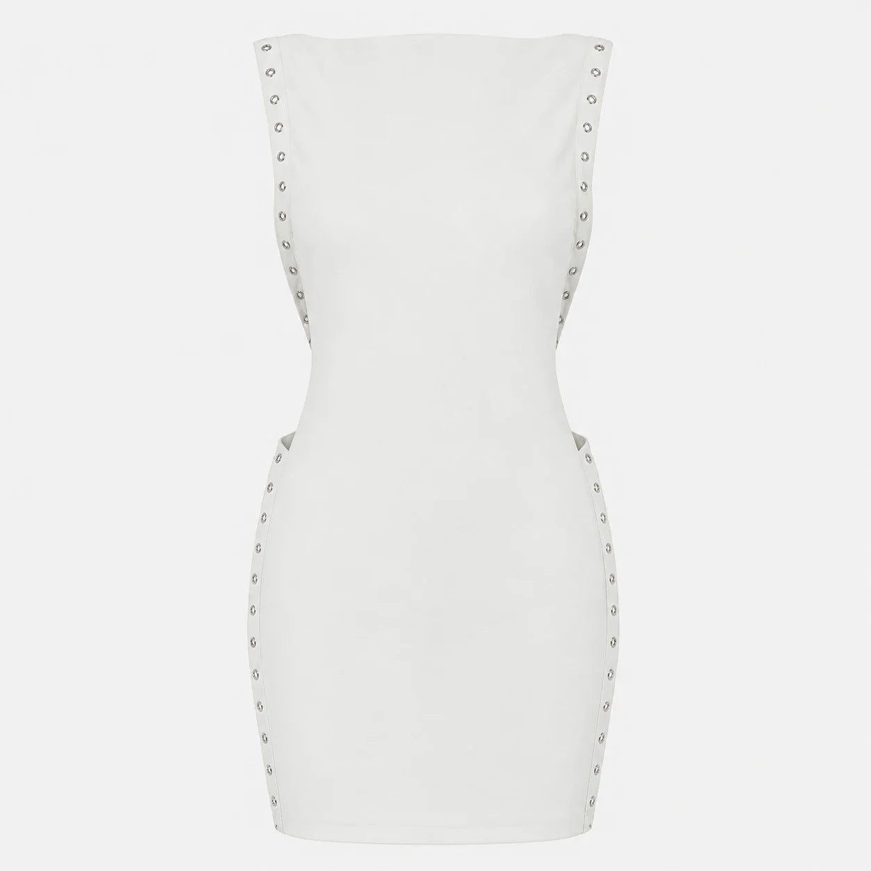 Studded Cutout Mini Dress WHD0606092