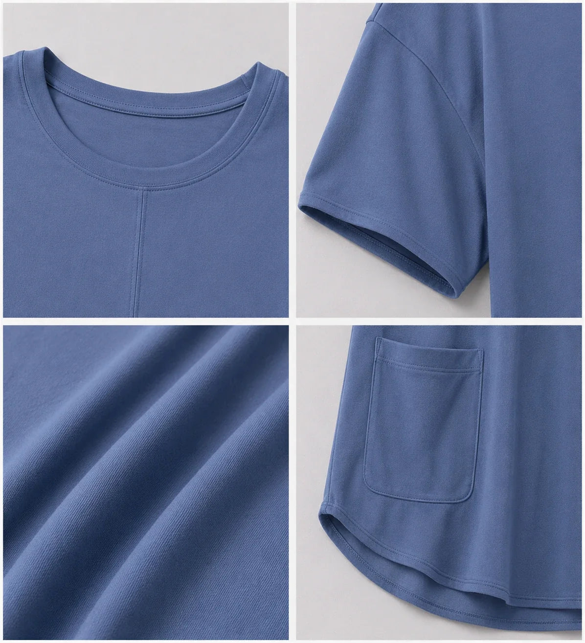Relaxed V-Back Tee WHD0606093