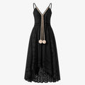 Lace V-Neck Maxi Dress WHD0606097