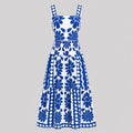 Floral Smocked Maxi Dress WHD0606112