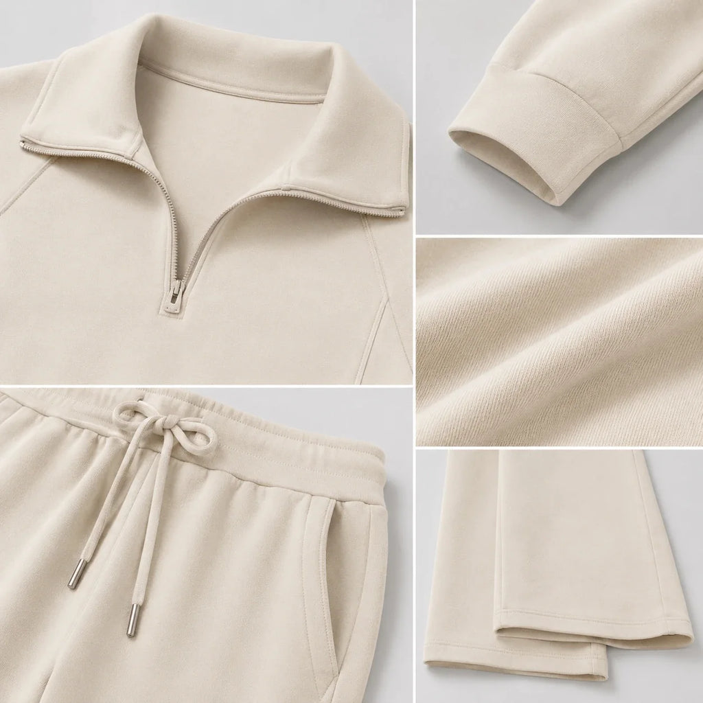 Half-Zip Lounge Set WHD0606132