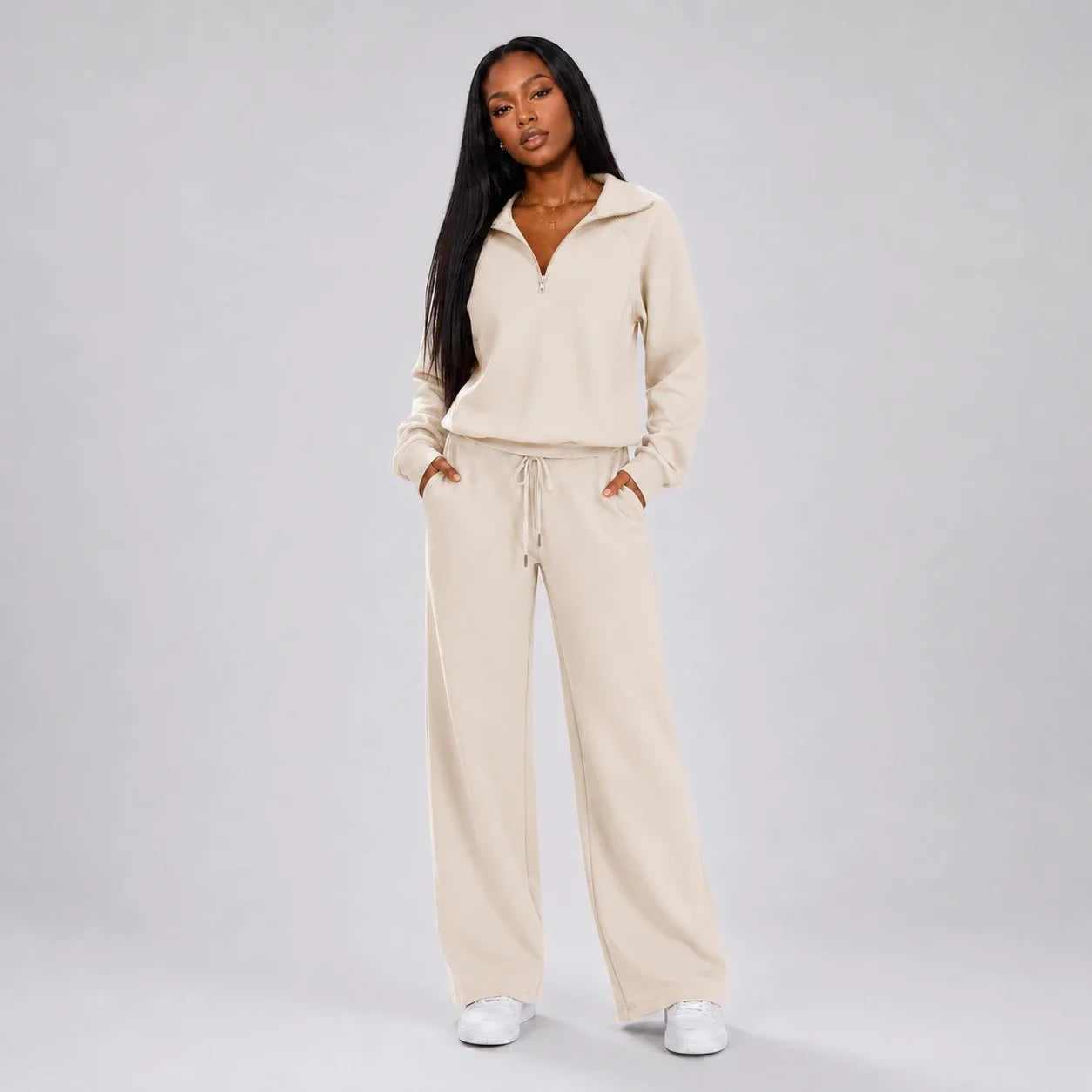 Half-Zip Lounge Set WHD0606132