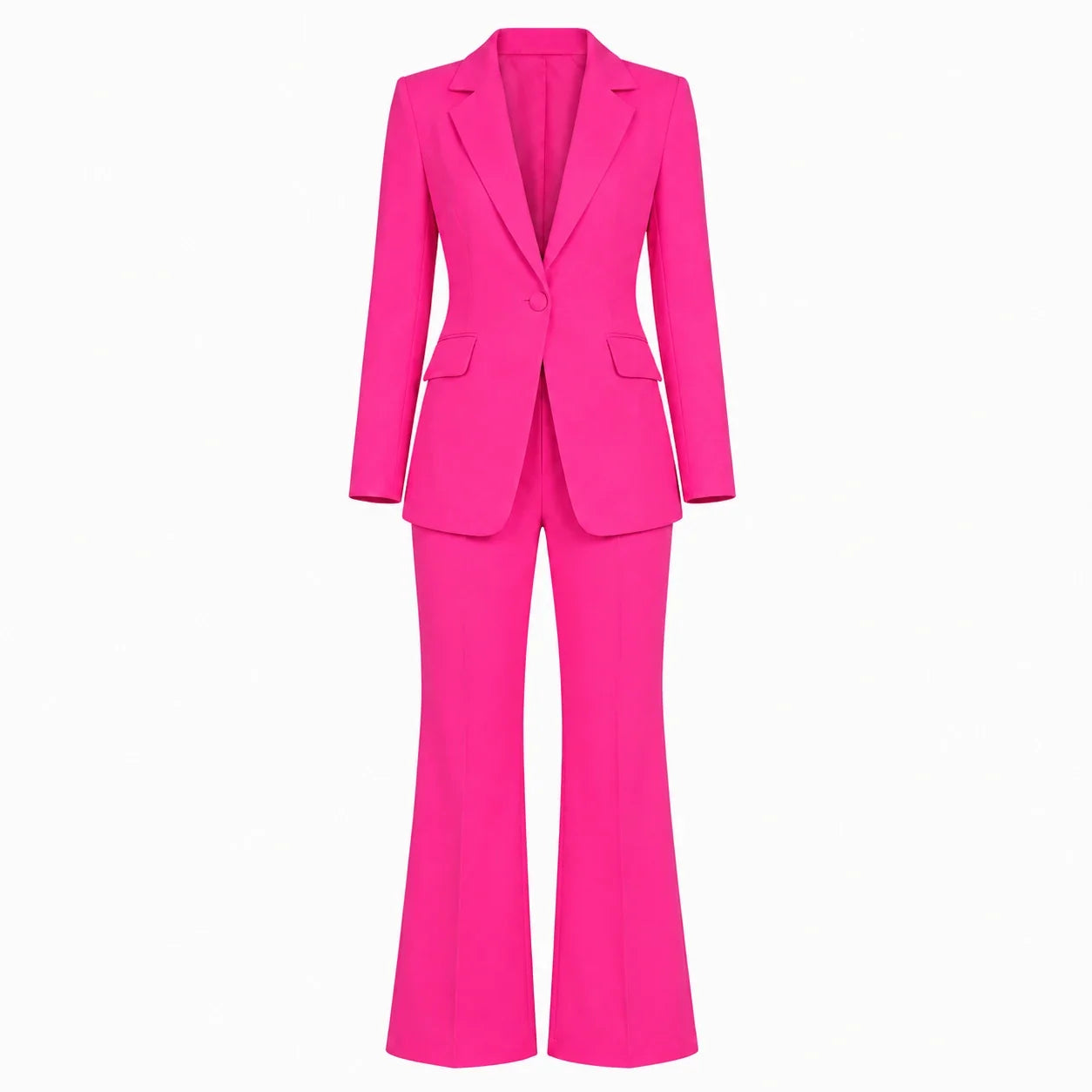 Yellow Tailored Suit Set WHD0606134