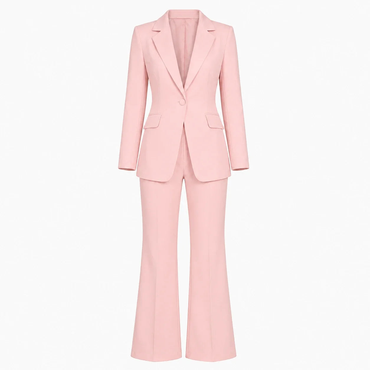 Yellow Tailored Suit Set WHD0606134