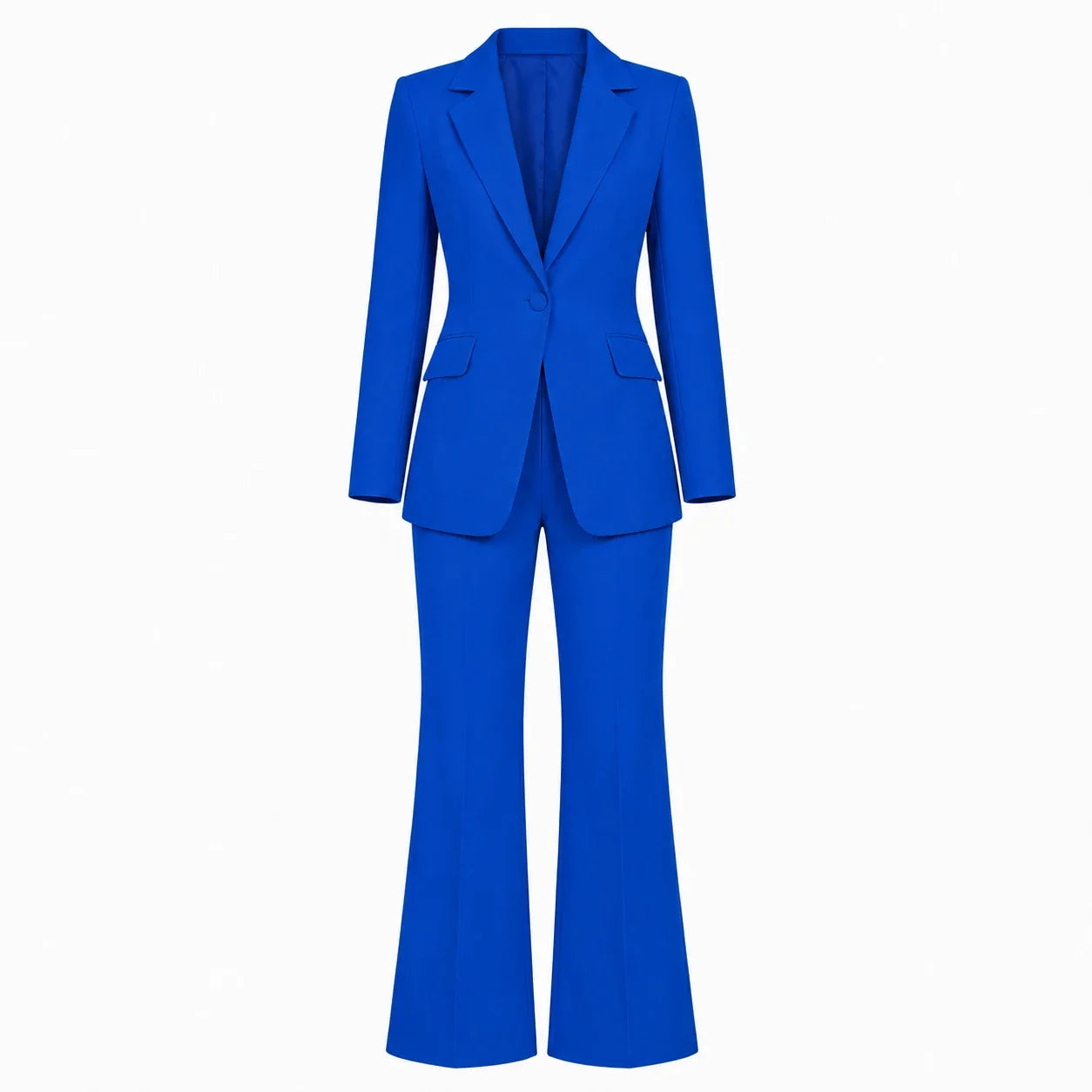 Yellow Tailored Suit Set WHD0606134