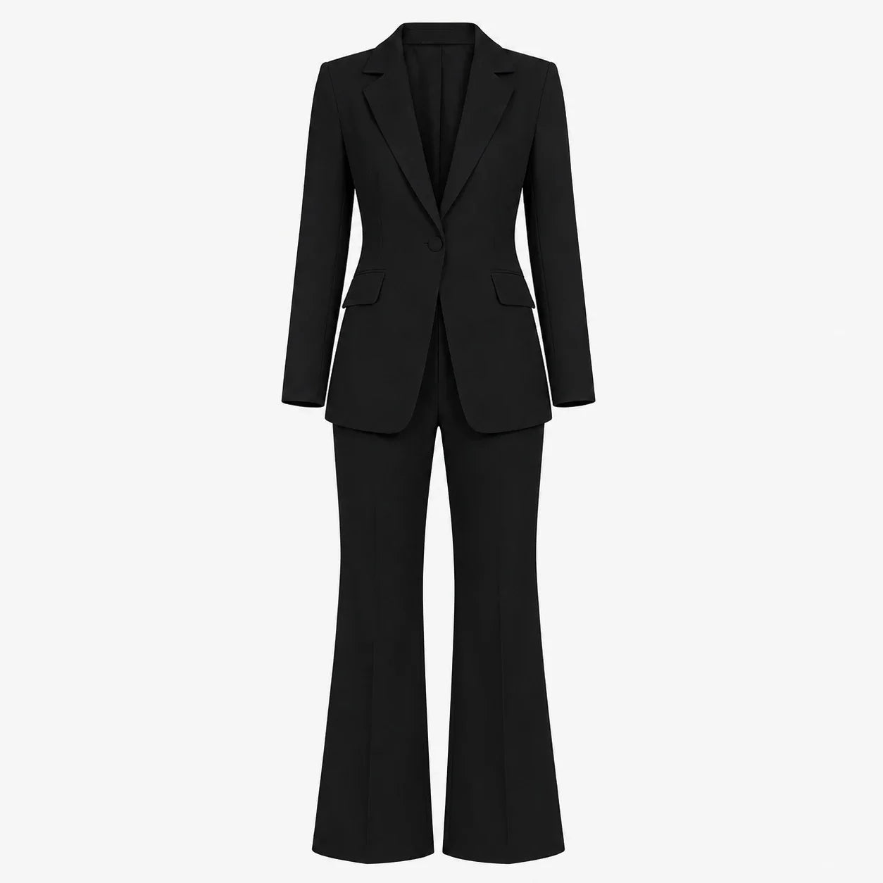 Yellow Tailored Suit Set WHD0606134
