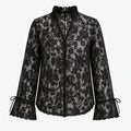 Floral Lace Button Blouse WHD0606149