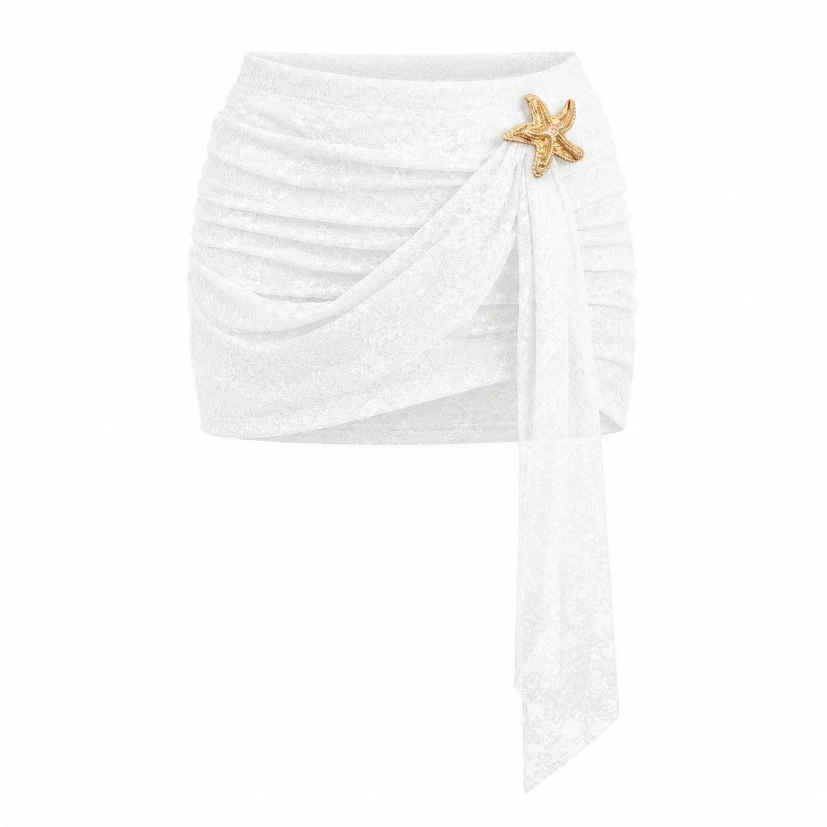 Starfish Lace Mini Skirt WHD0606165
