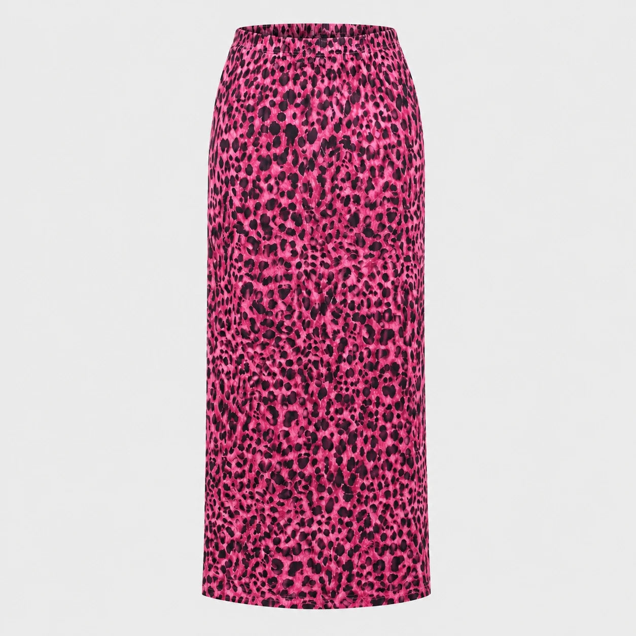 Leopard Print Maxi Skirt WHD0606170