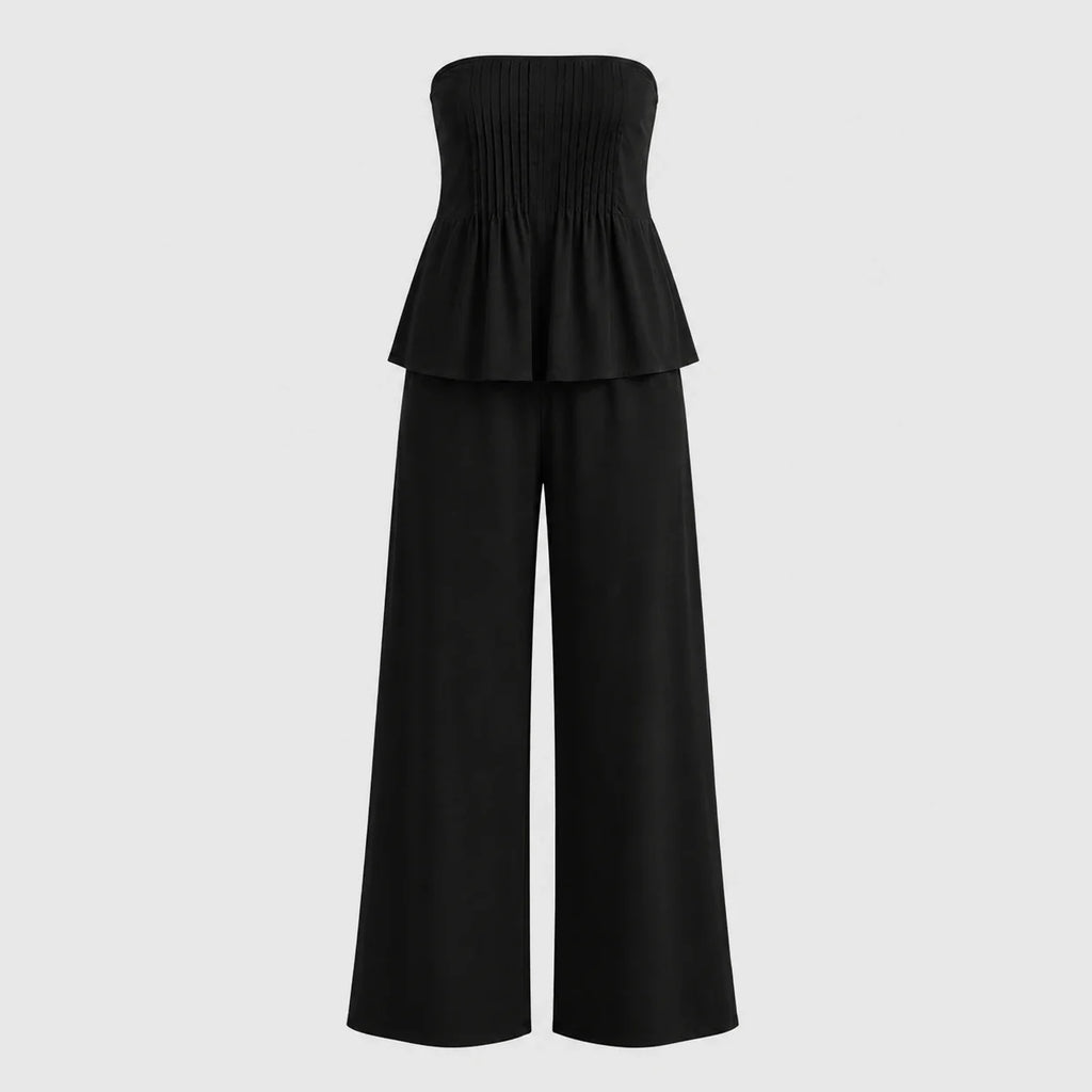 Smocked Crop Maxi Set WHD0606174
