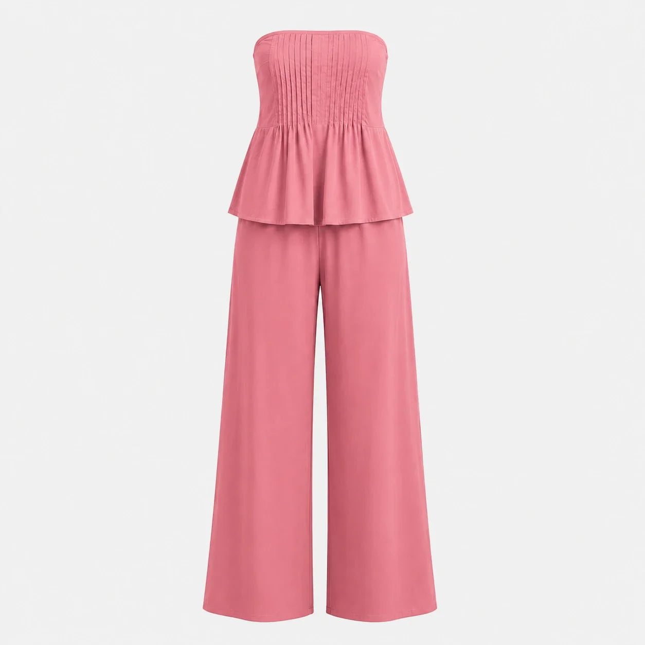 Smocked Crop Maxi Set WHD0606174