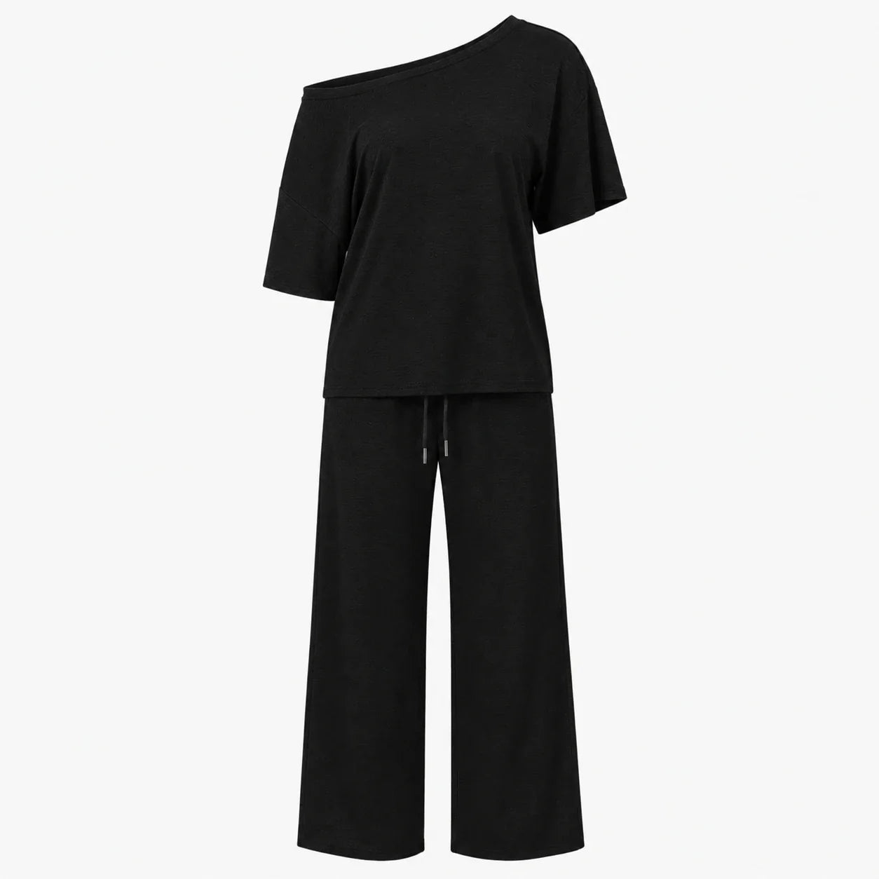 Asymmetric Lounge Pant Set WHD0606177